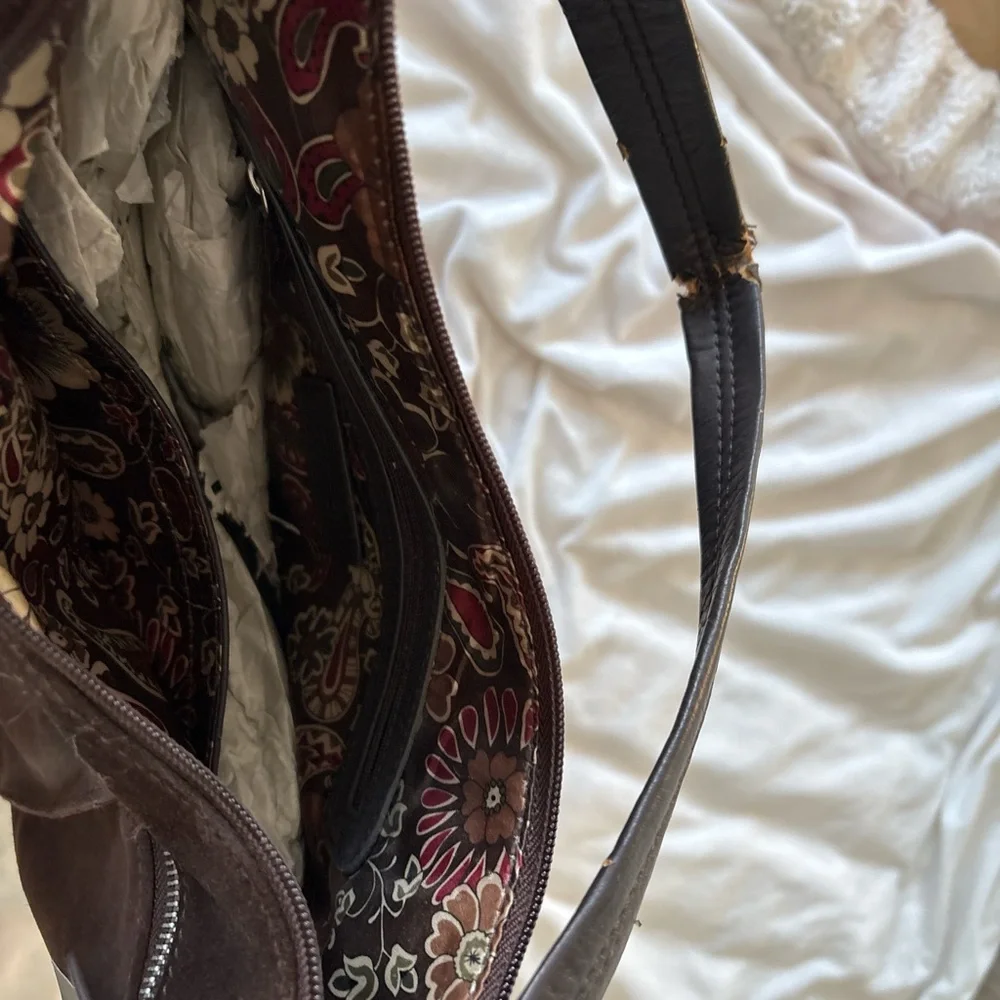 Clarks Women's Hobo Bag in Rich Brown and Black